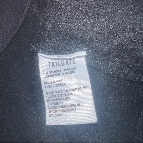 Tailgate Clothing Georgia Bulldogs Fleece Quarter Zip Jacket Size EXTRA LARGE - Picture 9 of 9